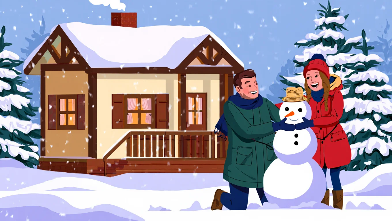 Как легко превратить летний домик в зимнее уютное убежище